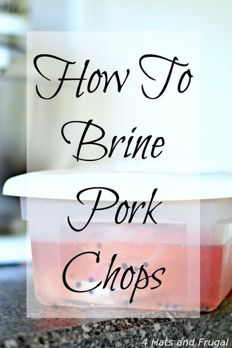 Brine Pork Chops Recipes, Brine For Pork Chops Recipes, Simple Pork Chop Brine, Easy Pork Chop Brine, Brining Pork Chops Recipes, Pork Brine Recipe Simple, Pork Chop Brine Recipes Simple, Pork Chops Brine, Brining Pork Chops