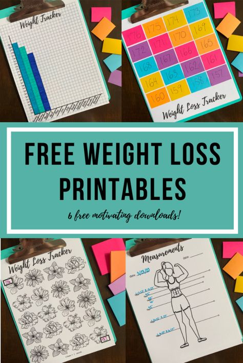 Free Exercise Printables, Free Printable Exercise Log, Weightlosstracker Printable Free, Bariatric Journal Ideas, Bariatric Journal Free Printable, Printable Weight Tracker, Workout Binder, Fitness Printables Free, Weight Tracker Printable