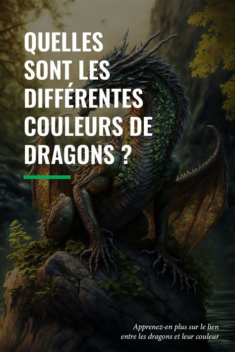 Le dragon est une créature légendaire qui alimente les mythes depuis des siècles ! Aujourd’hui, on te propose de découvrir les différentes couleurs du dragon. D’après toi, certaines sont-elles plus répandues que d’autres ? Ont-elles une signification particulière ? Qu'il s'agisse de dragon rouge, de dragon vert, de dragon bleu et même de dragon noir, découvre ce que représentent les couleurs chez les dragons. Dragon Rouge