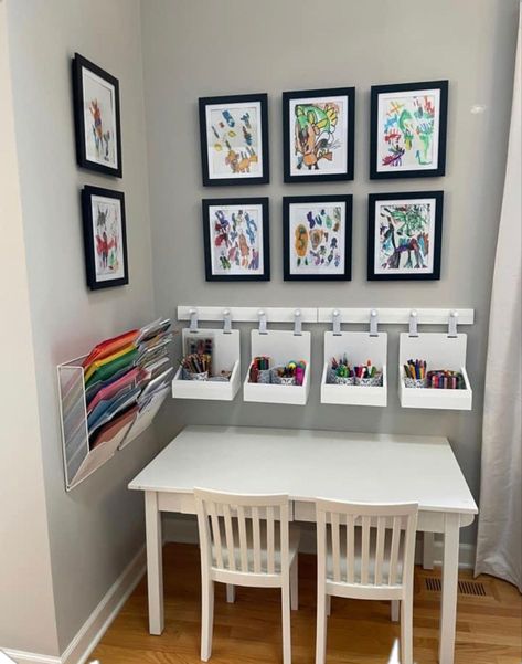 Window Seat Ideas, Kids Art Space, Game Room Ideas, Small Playroom, Finished Basement Ideas, Toddler Playroom, Kids Playroom Decor, Small Basement, Camera Car