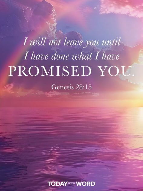 Positive Bible Verses, Genesis 28, Bible Quotes Pictures, Bible Quotes Background, Journal Bible Quotes, Bible Verse For Today, Devotional Bible, God With Us, Powerful Scriptures