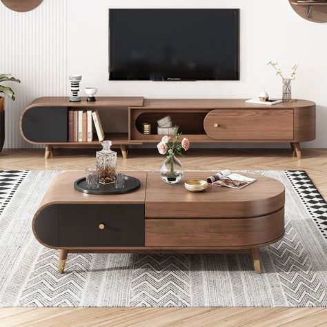 Oval Wood Coffee Table, Adjustable Coffee Table, Coffee Table With Hidden Storage, Center Table Living Room, Coffee Table Design Modern, Luxury Coffee, Artistic Furniture, Living Room Tv Unit Designs, Timber Veneer