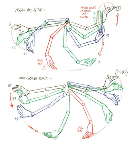 Arm Animation, Walking Reference Drawing, Hand Animation, Walking Cycle, Animation Walk Cycle, Animation Tips, Walking Animation, Principles Of Animation, Walk Cycle