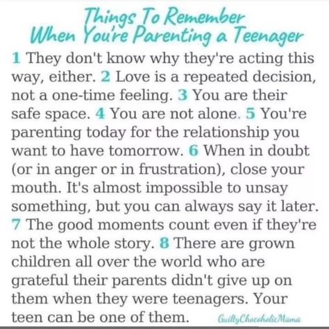 Parenting Teens & Tweens on Instagram: "Great reminders. Love Guilty Chocoholic Mama on Faccebook." Raising Teenagers Quotes, Raising Teenager Quotes, Teenagers Quotes, Teaching Responsibility, Raising Teenagers, Mother Knows Best, Parenting Teenagers, Mom Life Quotes, Things To Remember