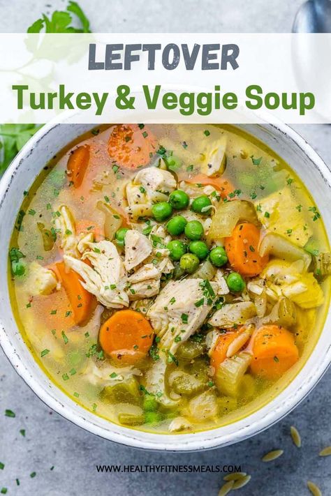 Cream Of Turkey Soup Recipe Thanksgiving Leftovers, Turkey Soup With Potatoes, Leftover Turkey Soup Instant Pot, Leftover Turkey Vegetable Soup, Soup With Turkey Broth, Turkey Breast Soup Recipes, Thanksgiving Turkey Soup, Turkey Leftover Soup Recipe, Turkey Soups And Stews