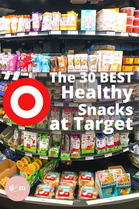 Healthy Snacks From The Store, Healthy Desserts To Buy, Target Food Recipes, Healthier Snacks Options, Healthy Grab N Go Snacks, Healthier Store Bought Snacks, Healthy Store Bought Breakfast, Healthy Soft Snacks, Healthy Snacks You Can Buy