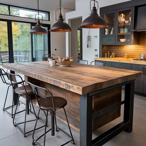 Industrial style kitchen