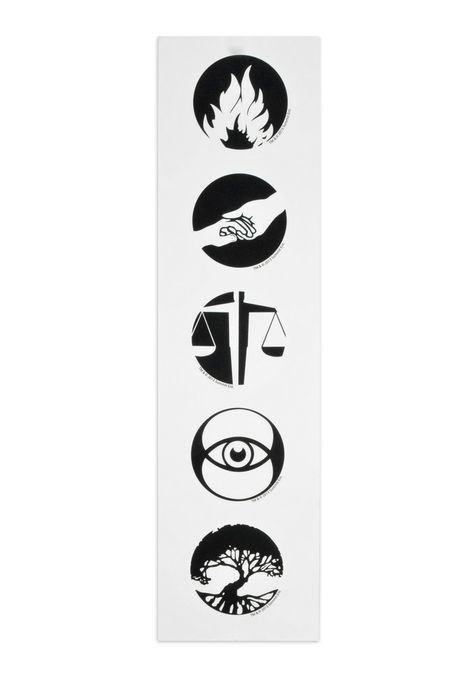 Divergent Factions Symbols, Dauntless Tattoo, Divergent Symbols, Divergent Drawings, Divergent Tattoo, Faction Symbols, Divergent Faction, Divergent Memes, Divergent Factions