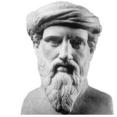 Pythagoras Bible Interpretation, Greek Philosophy, Pythagorean Theorem, Greek Philosophers, Ancient Mesopotamia, Greek Culture, Family Images, Samos, Math Concepts