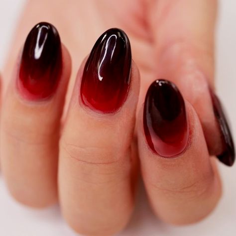 🍷 Have You Tried these 70+ Elegant Chic Classy Nail Designs Loved By Both Saint & Sinner? Do you know Burgundy Colors represent Ambition,Wealth,Power & Fearless Love? #NotStayingBlueToday #BurgundyColors 🍎 acrillic nails easter nails pedicured nails acylic nails hallowen nails december nails nails halloween shallac nails bergundy nails october nails november nails creative nails gelish nail coffin nail ideas bday nails nails chevron stiletto nails orange nails How To Do Ombre, Dip Nail Powder, Black Ombre Nails, Red Ombre Nails, Dip Manicure, Buff Nails, Dip Nail, Classy Nail Designs, Dip Nails