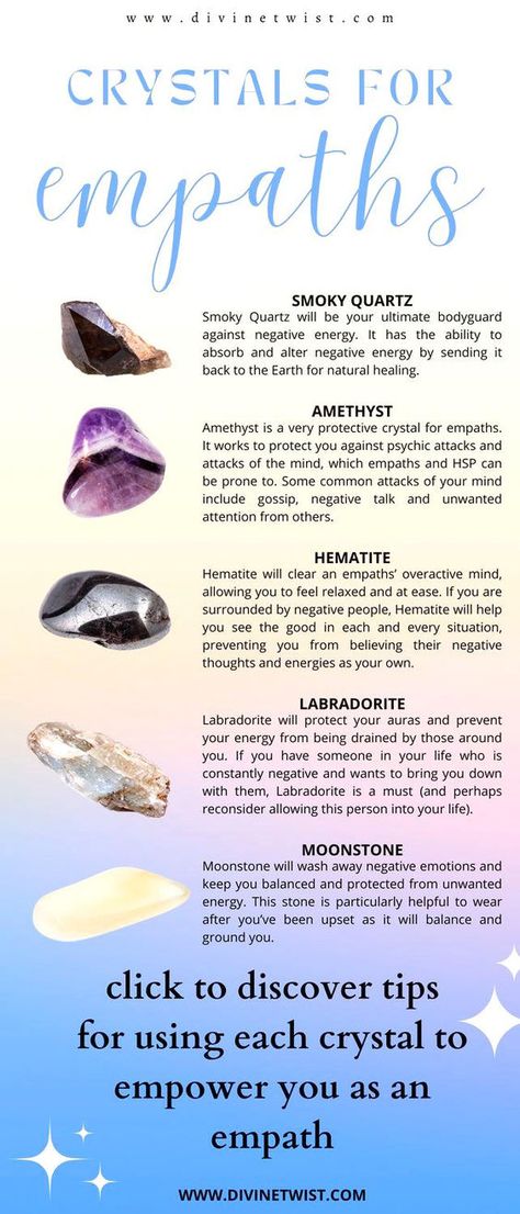 Crystals For Empaths, Protective Crystals, Best Healing Crystals, Crystal Healing Chart, Healing Crystals For You, Huge Crystal, Empath Protection, The Crystals, An Empath