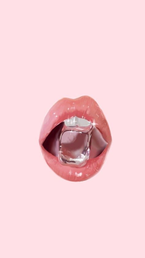 Pink Lips Aesthetic, Pink Esthetics, Lips Wallpaper, Lip Logo, Lip Wallpaper, Simple Iphone Wallpaper, Whatsapp Wallpaper, Mood Wallpaper, Iphone Wallpaper Photos