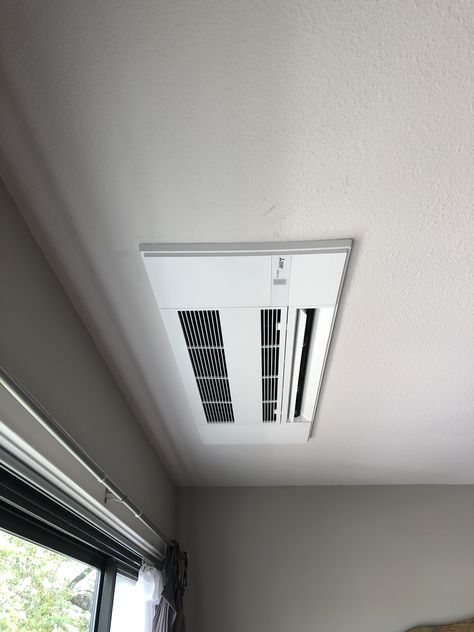 Mini split installation in San Diego. Mini Split Air Conditioner Hide Inside, Mini Split Cover Ideas, Tri Level House, Air Conditioner Hide, Waffle Ceiling, Mini Split Air Conditioner, Old Radiators, Mini Split Ac, Hvac Design