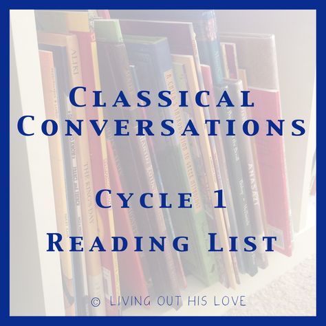 This will be our fourth year homeschooling and second time studying Cycle 1 with our Classical Conversations community, so we already have a book collection going. I've added a bunch of new ones too though. I may still add a few if they are good fits, but I'll be working from this list. Many weeks… Classical Conversations Cycle 1, Cc Cycle 2, Cc Cycle 1, Classical Conversations Foundations, Cc Cycle 3, Homeschool Education, Classical Education, Classical Conversations, Living Books