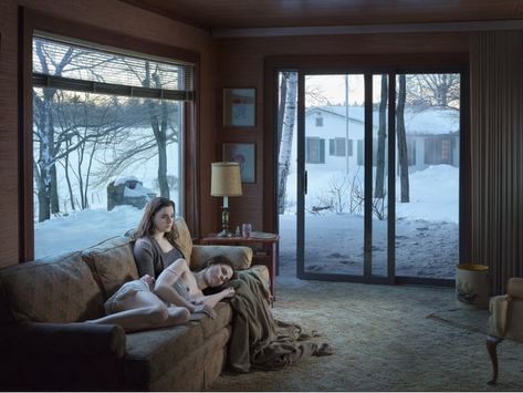 Gregory Crewdson Photography, Gottfried Helnwein, Gregory Crewdson, Alone In A Crowd, Gagosian Gallery, Small Town America, Photographers Gallery, The Pines, Edward Hopper