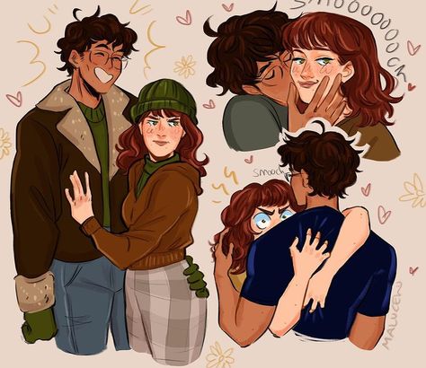 It Couple, Marauders Fan Art, Lily Potter, Love Lily, Harry Potter Ships, All The Young Dudes, Lily Evans, Harry Potter Marauders, Wizarding World Of Harry Potter