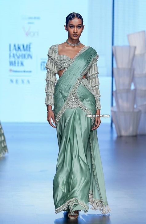 Vvani by Vani Vats - Lakme FW 2023 Vani Vats, Lakme Fashion Week, Fashion Weeks, Ethnic Fashion, Saree Designs, Fashion Show, Fashion Week, Saree, Design