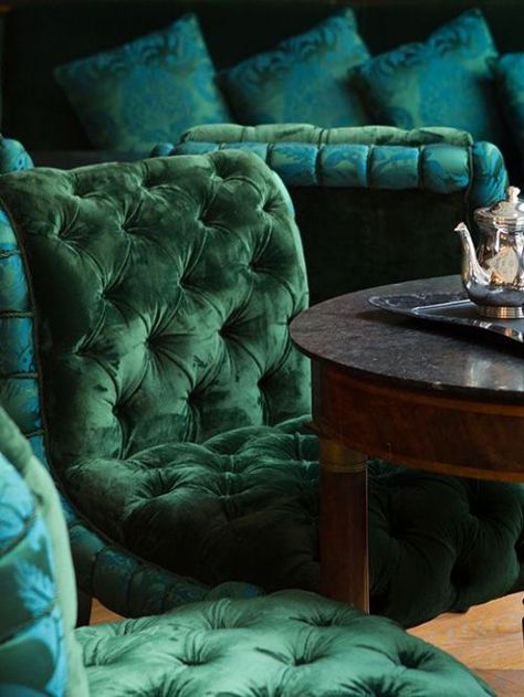 Green Velvet Couch, Stars Wallpaper, Ivy House, Green Inspiration, Velvet Couch, By Any Means Necessary, Slytherin Aesthetic, Green Rooms, Green Aesthetic