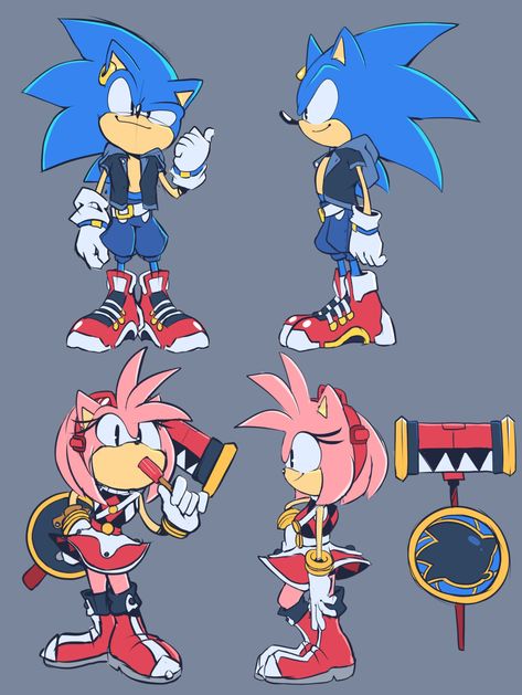 SonicMotion on Twitter: "Sonic characters with Kingdom Hearts designs that i will use for #sonicxreanimate_ep5, it's a little busy but i will  work on it until it looks the best it could be!… https://t.co/noBXofhJVF" Sonamy Comic, Sonic Mania, Sonic Heroes, Character Model, Sonic Characters, Sonic And Amy, Sonic Funny, Sonic Fan Characters, Blue Hedgehog