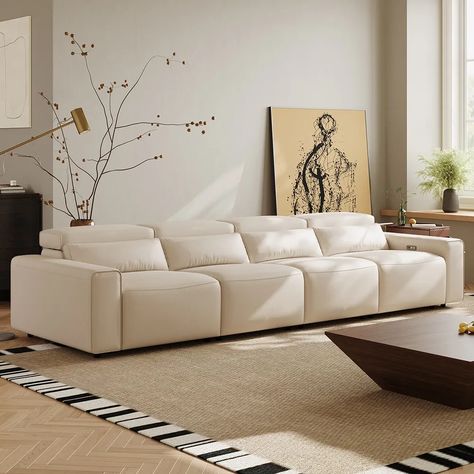 Power Reclining Sofa Modular Couch Recliner Sofa Modern Recliner Sofa, Couch Recliner, Curved Couch, Leather Couch Sectional, 2025 Goals, Sofa Modular, Recliner Couch, Modern Recliner, Sectional Sofa With Recliner