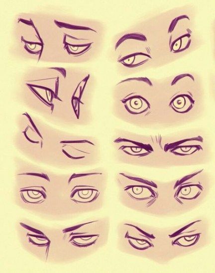 Eyes From The Side, Eye Reference, How To Draw Realistic, Realistic Eye Drawing, Realistic Eyes, Eye Expressions, Drawing Face Expressions, Draw Realistic, Eye Drawing Tutorials