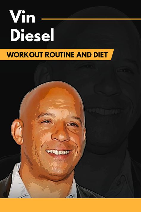 Vin Diesel’s Workout Routine and Diet Vin Diesel Workout, Full Workout Routine, Advanced Workout Routine, Cute Food Wallpaper, Yoda Images, Jiu Jitsu Training, Dominic Toretto, Celebrity Diets, Preacher Curls