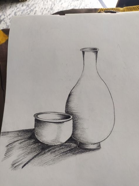 Made this still lyf shading drawing Used colour pencil in this. Easy Still Life Drawing, Drawing Shading, Still Life Sketch, Shading Drawing, Colour Pencil, Still Life Drawing, Drawings Simple, Draw On Photos, Teaching Art