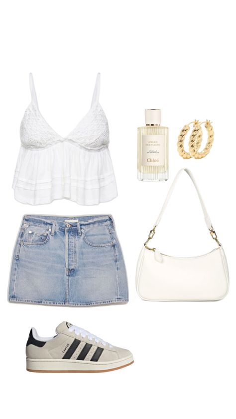 Summer outfit. Outfit inspo. Outfit ideas. Outfits. Ootd. Summer clothes. Vcay Summer Outfit, Euro Summer Outfits Aesthetic, Summer Outfits Tank Tops, Summer Outfits Collage, Summer Outfit Collage, Summer Outfits Layout, Sb Outfits, Barcelona Outfits, Dinner Outfit Summer