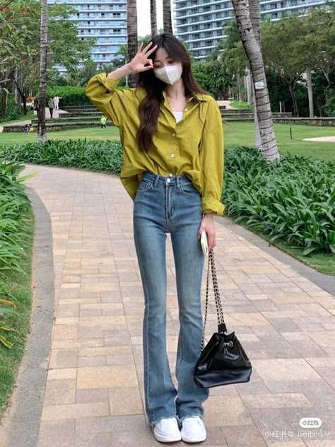 Cute Outfits Korean Casual, Simple Casual Outfits, Outfit Korean Style, Simple Style Outfits, Outfit Korean, Korean Casual Outfits, Casual Day Outfits, Korean Casual, Classy Casual Outfits