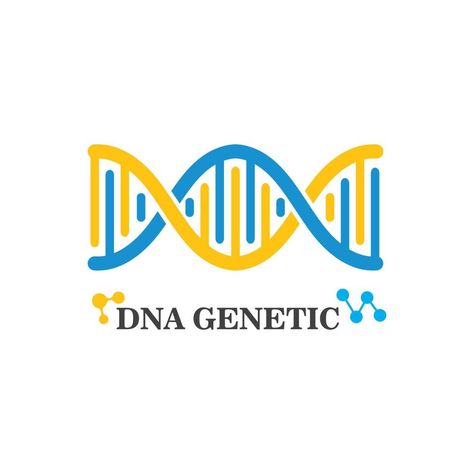 Dna genetic logo icon illustration Dna Logo, Flat Logo, Logo Icon, Heart Tree, Logo Banners, Cityscape Photos, Heart With Arrow, Genetic, Background Banner