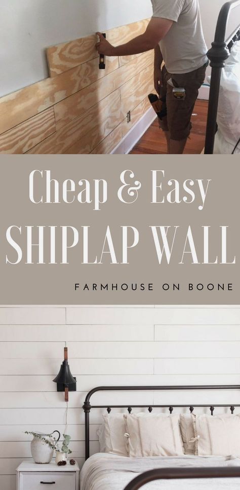 Barndo Plans, Do It Yourself Decoration, Basement Redo, Shiplap Wall Diy, House Redo, Basement Floor, Shiplap Wall, Diy Shiplap, Diy Wand