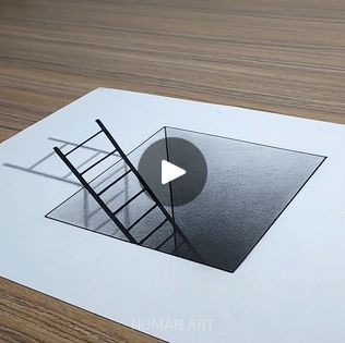 How to draw- Easy 3d drawing and illusion | Hypnotyzing 😍 | By Noman ArtFacebook 3d Drawings Easy, 3d Illusion Drawing, 3d Drawing Techniques, Optical Illusion Drawing, Illusion Drawings, Draw Easy, Sketching Drawing, 3d Drawings, Fun Easy Crafts