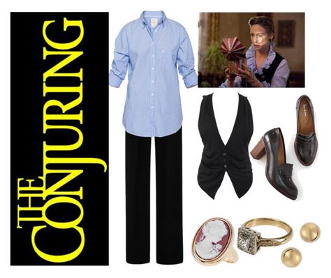 "Lorraine warren" by blueflowersrus ❤ liked on Polyvore featuring Clover Canyon, Talula, Boden, Marc by Marc Jacobs and Mitch Preston Lorraine Warren Outfit, Ed E Lorraine Warren, Film Party, Lorraine Warren, Movie Halloween Costume, Vera Farmiga, Clover Canyon, Vintage Fits, Marc By Marc Jacobs