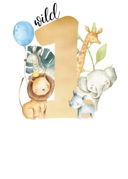 Birthday Safari Theme, Cute Invitation, Safari Invitations, Jungle Thema, Safari Animals Birthday, Wild Birthday Party, Safari Baby Animals, Wild One Birthday Invitations, Lion Birthday