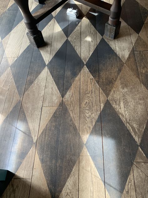 Painted Plaid Floor, Checkerboard Wood Floor, Checkered Wood Floor, Vintage Wood Floor, Checkered Floor, Painted Wood Floors, Checkerboard Floor, Painted Floor, Stenciled Floor