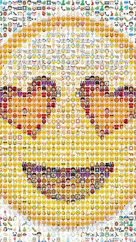 1,000 emoji to make one whole emoji Smiley Face, Art Show, Smiley, The First, Art