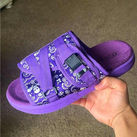 Purple Draco slides Draco Slides, Slides, Purple, Jewelry Watches, Plus Fashion, Outfit Inspo, Jeans Shoes, Accessories Vintage, Styling Tips