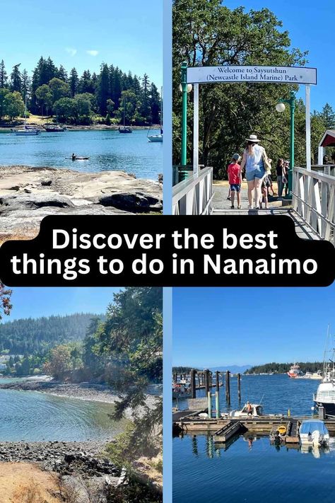 Discover the best family-friendly things to do in Nanaimo to explore nature, learn about its rich Indigenous culture and history.

#ExperienceVancouverIsland @coasthotels #familytime #thingstodo #explorebc #vancouverIsland #Nanaimo 
#Coasthotels 
@tourismvancouverisland via @https://www.pinterest.ca/wendynordvikcar/ Lagoon Park, Sutton Park, Columbia Travel, British Columbia Travel, Nanaimo Bc, Canadian Travel, Europe Photos, Indigenous Culture, Prince Edward Island