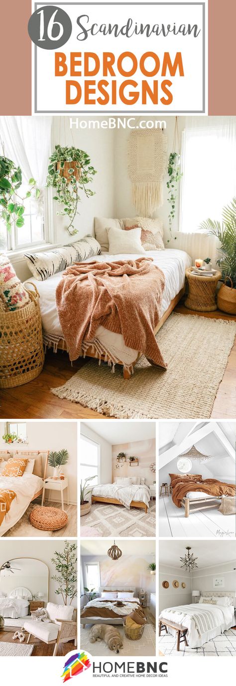 Scandinavian Master Bedrooms Decor, Boho Scandinavian Bedroom, Scandi Bedroom Decor, Scandanavian Interiors Bedroom, Scandinavian Bedroom Design, Scandanavian Interiors, Scandinavian Interior Bedroom, Scandinavian Interior Kitchen, Scandi Bedroom