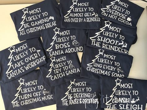 Christmas Most Likely To, Christmas Most Likely To Shirts, Most Likely To Christmas Shirts Funny, Christmas Pajama Sayings, Most Likely To Christmas Shirts Baby, Most Likely To Christmas Shirts Svg, Christmas Pajama Shirts, Family Christmas Jammies Svg, Most Likely To Christmas Shirts