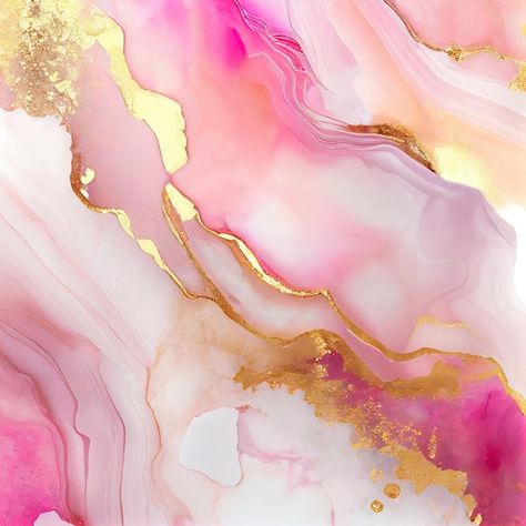 Pink And Gold Aesthetic, Pink Marble Texture, Pink Gold Marble, Pink And Gold Background, Wallpapers Rosa, Pink Marble Wallpaper, Rose Gold Wallpaper Iphone, Pink Glitter Background, Rose Marble