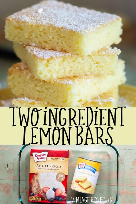 2 Ingredient Lemon Bars Lemon Angel Cake Bars Taste Of Home, 2 Ingredient Angel Food Cake Mix Recipes, Angel Food Bars, Lemon Bars Angel Food Cake, Angel Food Cake Recipes Lemon, 4 Ingredient Pineapple Cupcakes, Two Ingredient Lemon Cake Bars, Ww Angel Food Cake Crushed Pineapple, Boxed Angel Food Cake Recipes Ideas