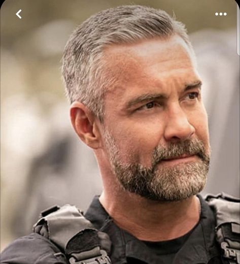 Mens Gray Hairstyles, Salt And Pepper Men, Short Hairstyles For Older Men, Mens Grey Hairstyles, Older Men Haircuts Over 50, Crew Cut Haircut, Jay Harrington, Older Men Haircuts, Older Mens Hairstyles