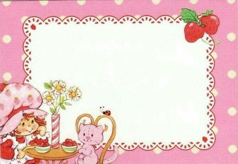 Roblox Textures, Strawberry Shortcake 1980, Strawberry Shortcake Invitations, Organization Aesthetic, Vintage Childhood, Strawberry Shortcake Birthday, Hello Kitty Printables, Strawberry Shortcake Characters, Strawberry Shortcake Party