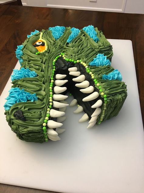 Three Rex Birthday Cake, Trex Cake, Three Rex Birthday, Dino Birthday Cake, T Rex Cake, 4de Verjaardag, Dino Cake, Dinosaur Birthday Party Decorations, Fest Temaer