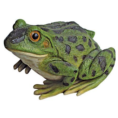 Design Toscano Ribbit the Frog, Garden Toad Statue, Green Garden Frog Statue, Frosch Illustration, Frog Garden, Garden Frogs, Frog Statues, Garden Gnomes Statue, Ceramic Frogs, Frog Decor, Box Turtle