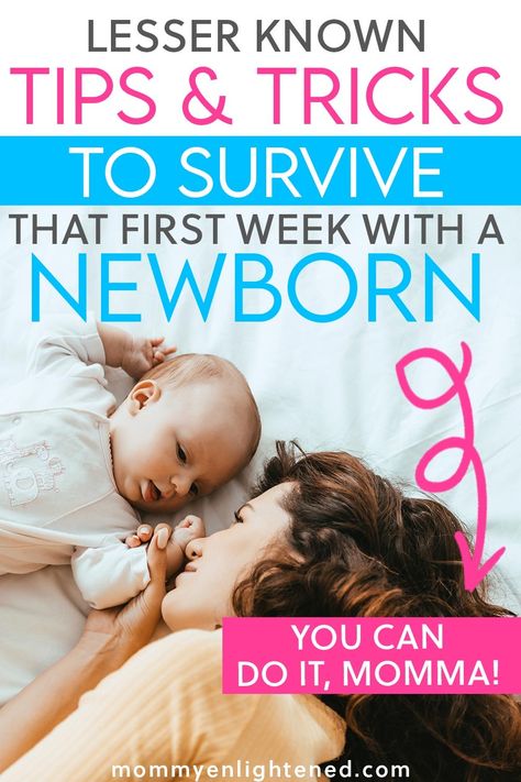 Newborn tips will help a new mom survive the first few weeks with a newborn (because newborns are HARD). Newborn tips can definitely make your life easier and help give you back time to enjoy your newborn baby. Mental Tips, Bringing Baby Home, 4th Trimester, Newborn Baby Care, Newborn Baby Tips, Newborn Hacks, First Time Parents, Breastfed Baby, Baby Care Tips