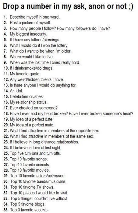 funny, number Instagram Story Questions Pick A Number, Pick A Number Game Questions 1-100, Pick A Number I'll Answer Honestly, Pick A Number Game Questions Crush, Pick A Number And Ill Answer Honestly, 50 Questions Game, Number Game Questions, Pick A Number Game Questions Dirty, T Or D Questions Over Text