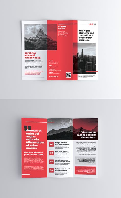 Folded Pamphlet Design, Informational Pamphlet Design, Brochure 3 Fold Design, Minimal Trifold Brochure Design, Minimalistic Brochure Design, Tri Brochure Design, Brochure Design Corporate, Half Fold Brochure Design, Corporate Trifold Brochure Design