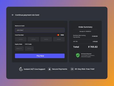 Credit Card Checkout Page Credit Card Checkout Page, Checkout Page Ui Design, Credit Card Checkout Ui Design, Credit Card Website, Card Ui, Checkout Page, Daily Ui, Ui Inspiration, Information Design